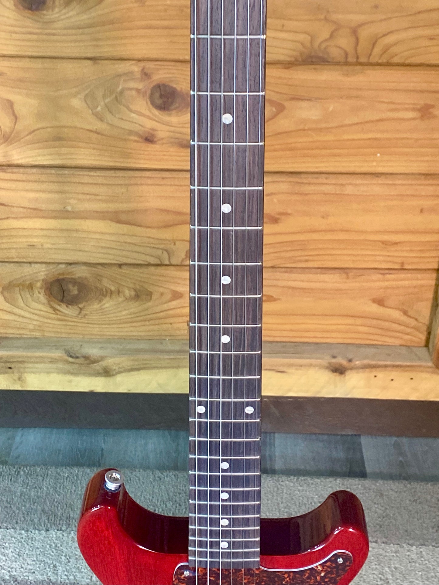 Gibson Les Paul Junior Double Cut Vintage Cherry With Tortoise Pickguard EXCLUSIVE