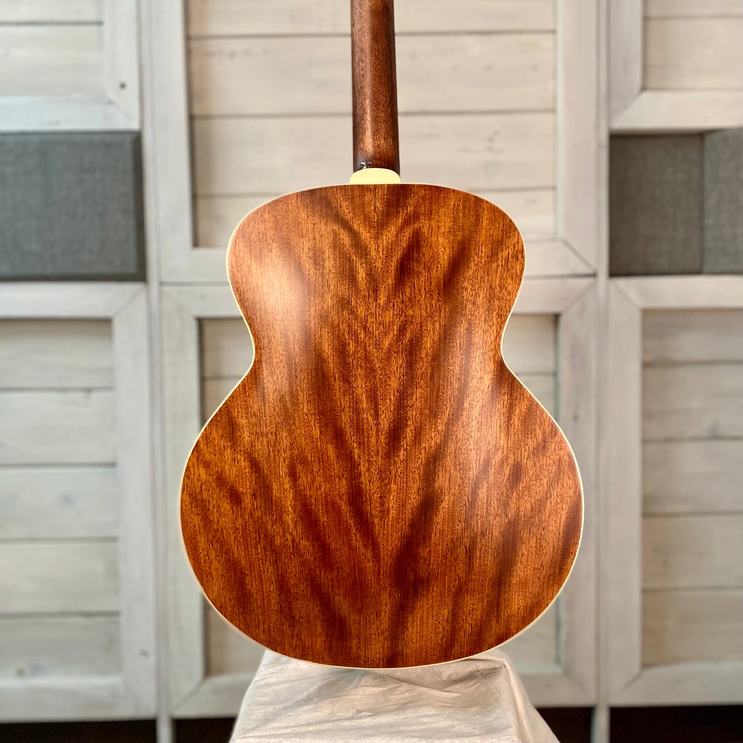 Guild BT-240E Archback Baritone Electric Acoustic Guitar in Natural Satin