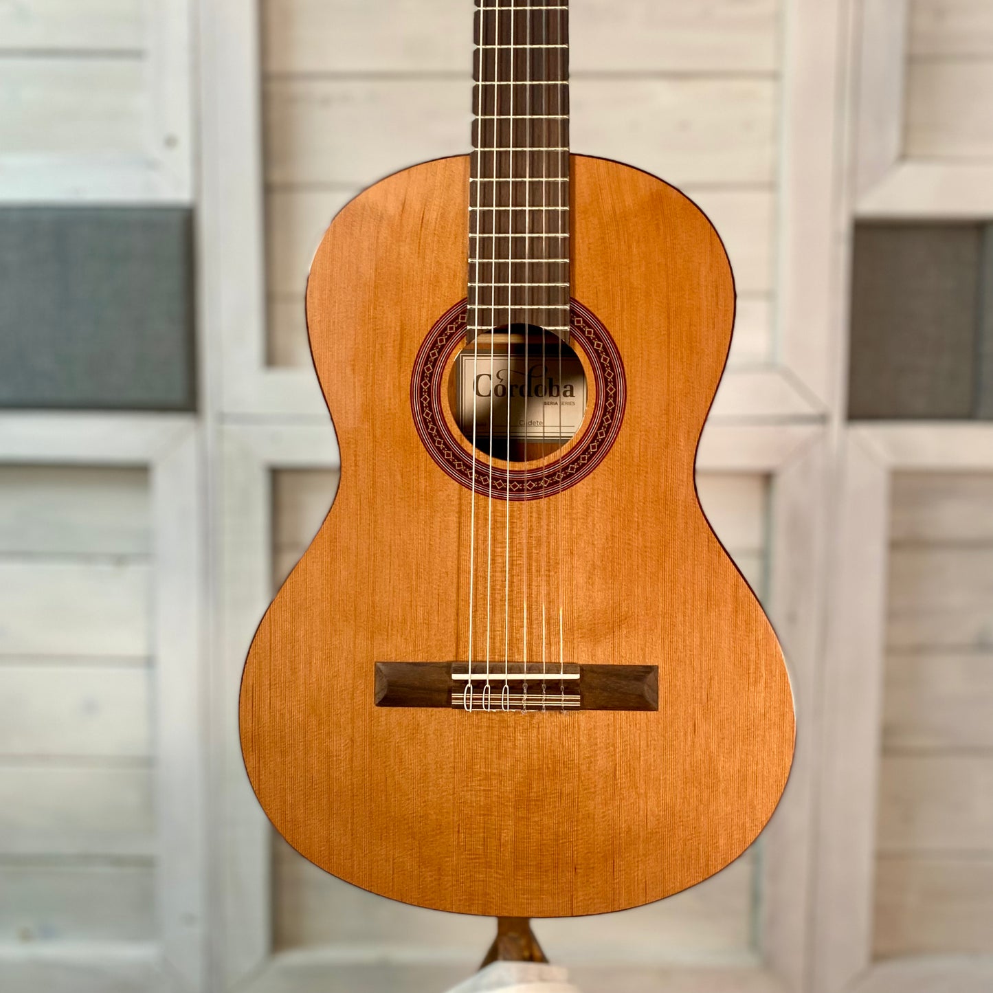Cordoba Cadete 3/4 Classical Guitar – Solid Cedar Top, Mahogany