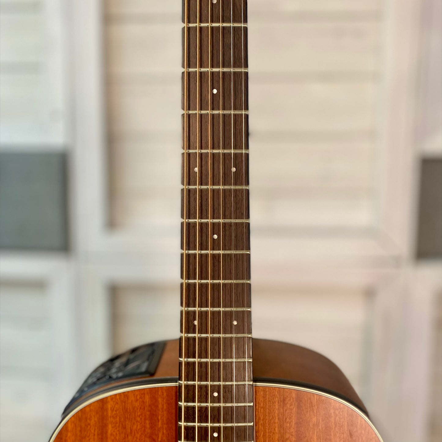 Takamine GY11ME-NS New Yorker Parlor Electric Acoustic Guitar – Sapele Body, Natural Satin