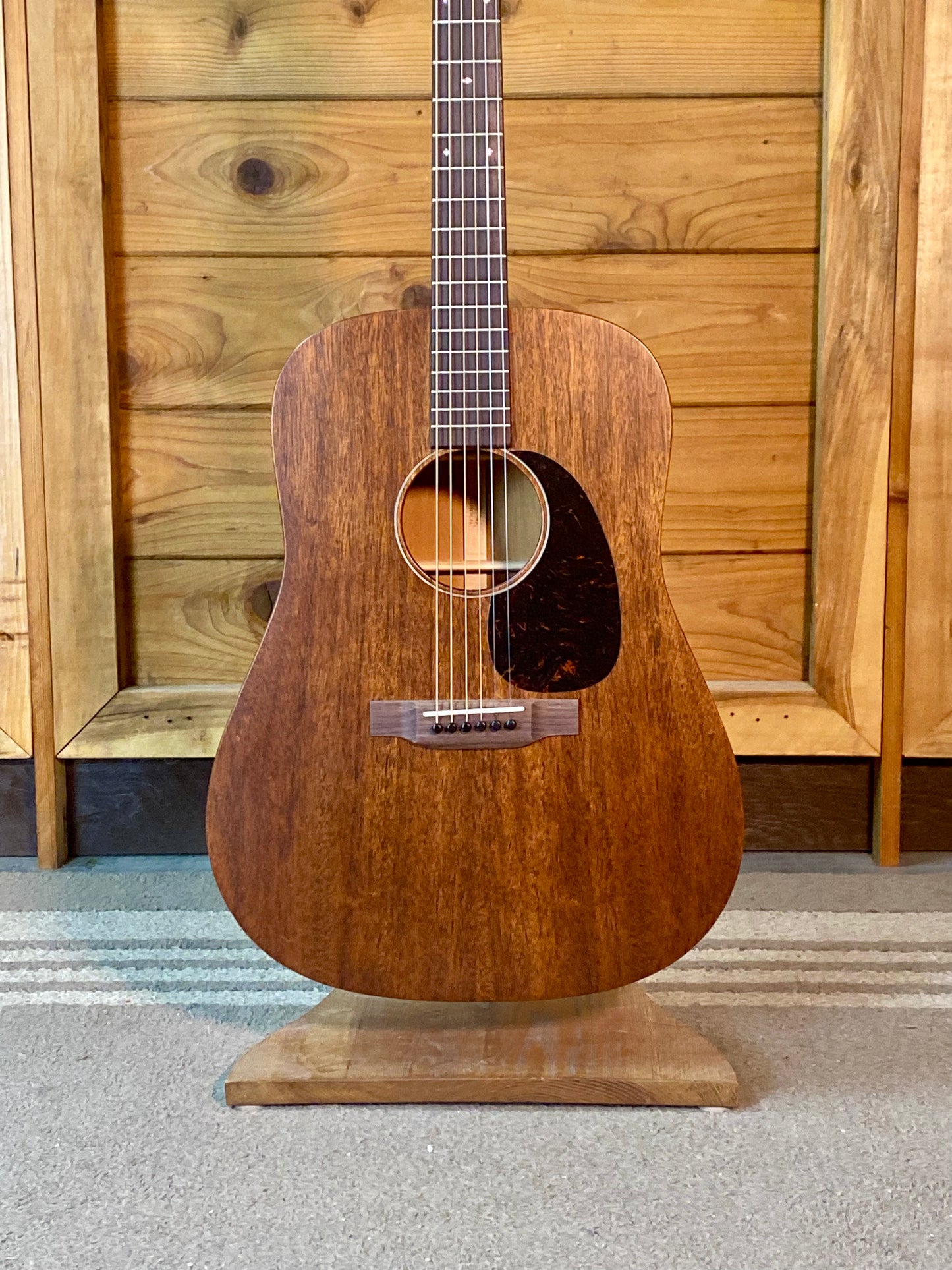 Martin Guitars D-15M Mahogany Dreadnought Acoustic Guitar with Soft Shell Case