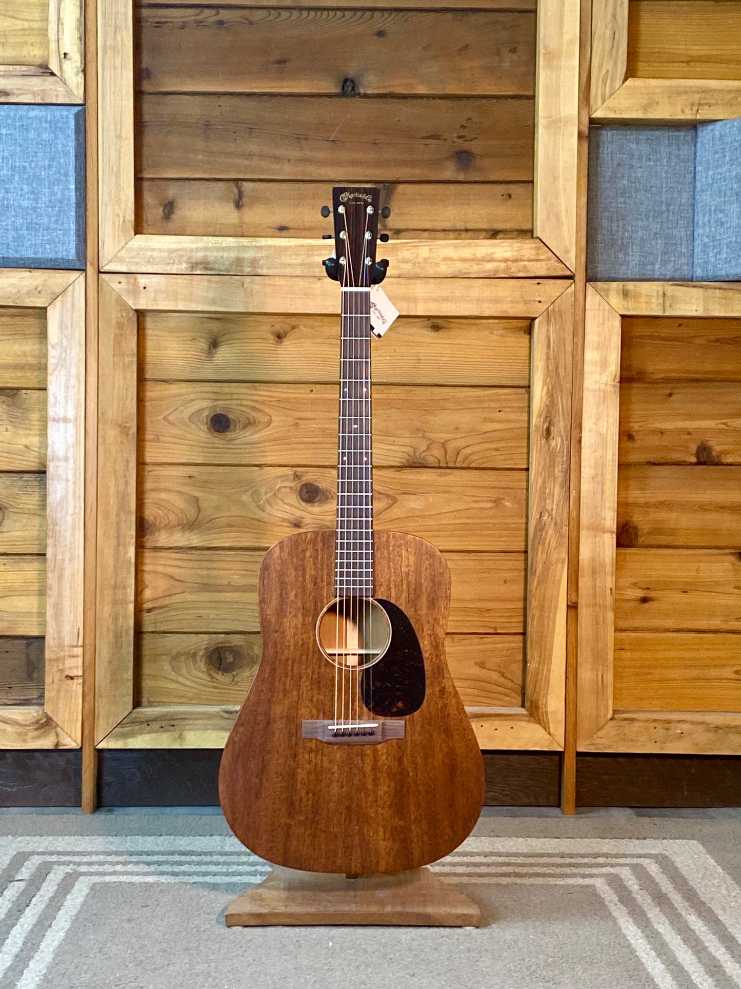 Martin Guitars D-15M Mahogany Dreadnought Acoustic Guitar with Soft Shell Case