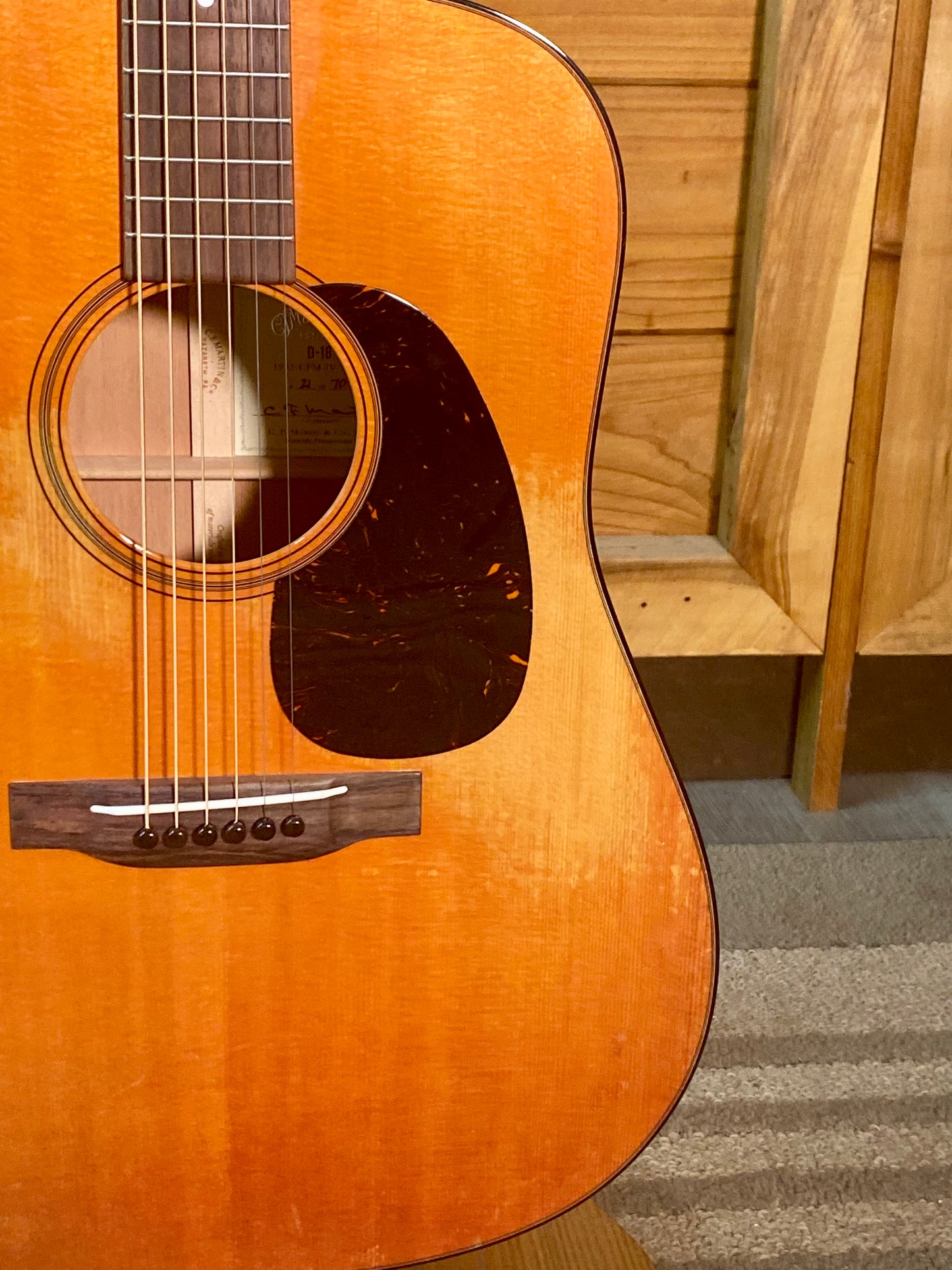 Martin Guitars Limited Edition D-18 1955 CFM IV 70th Acoustic Guitar with Hardshell Case