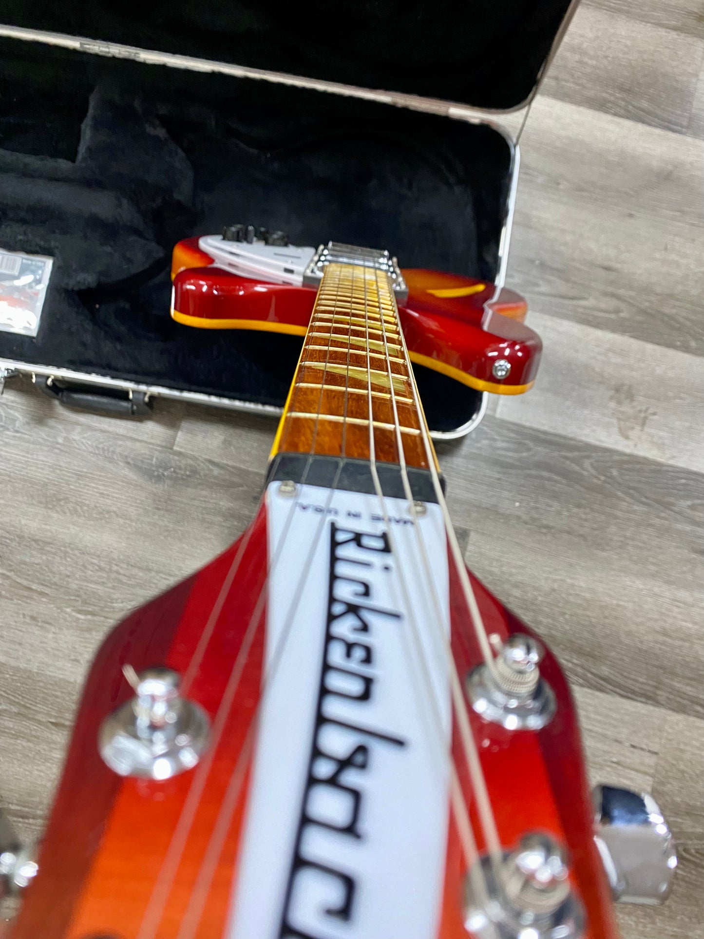 Rickenbacker 370/6 Electric Guitar in Fireglo with Hardcase USED