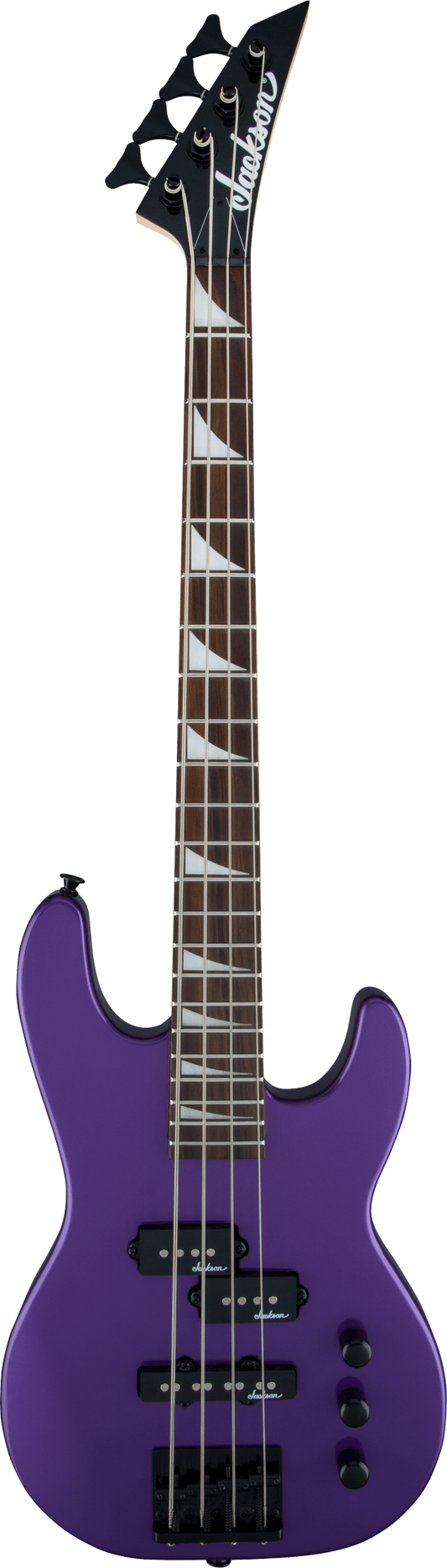 Jackson JS Series Concert™ Bass Minion JS1X in Pavo Purple