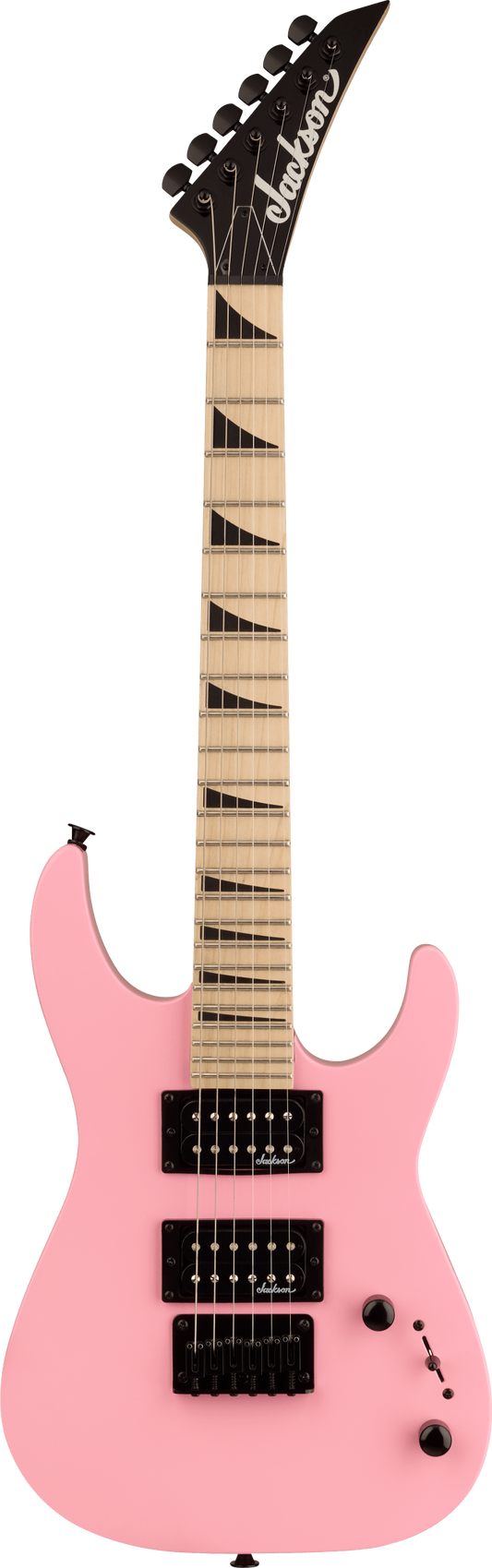 Jackson JS Series Dinky Minion JS1X M 2/3 Size Electric Guitar in Bubble Gum Pink