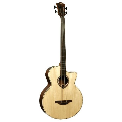 Lag T177BCE Tramontane Series Jumbo 4-String Cutaway Electric Acoustic  Bass