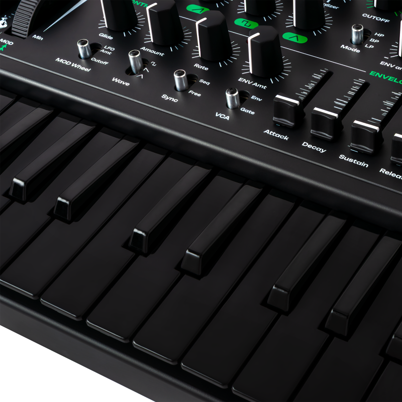 Arturia MicroBrute UFO Analog Synthesizer Limited Edition in Black