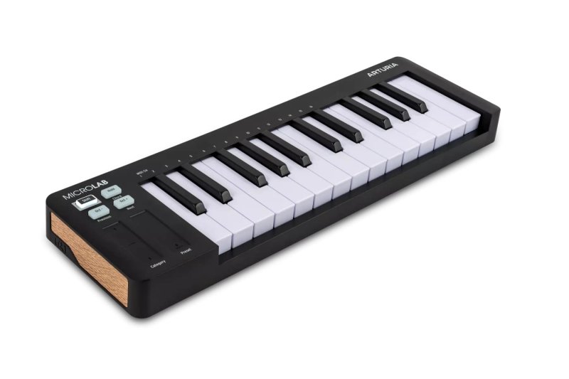 Arturia Microlab mk 3 Compact 25-Key USB - MIDI Controller in Black