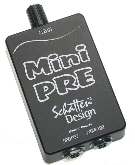 Schatten Design Mini Pre - Single Channel Preamp