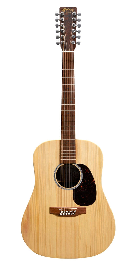 Martin Guitars D-X2E Brazilian Dreadnought 12-String Electric Acoustic Guitar with Gigbag