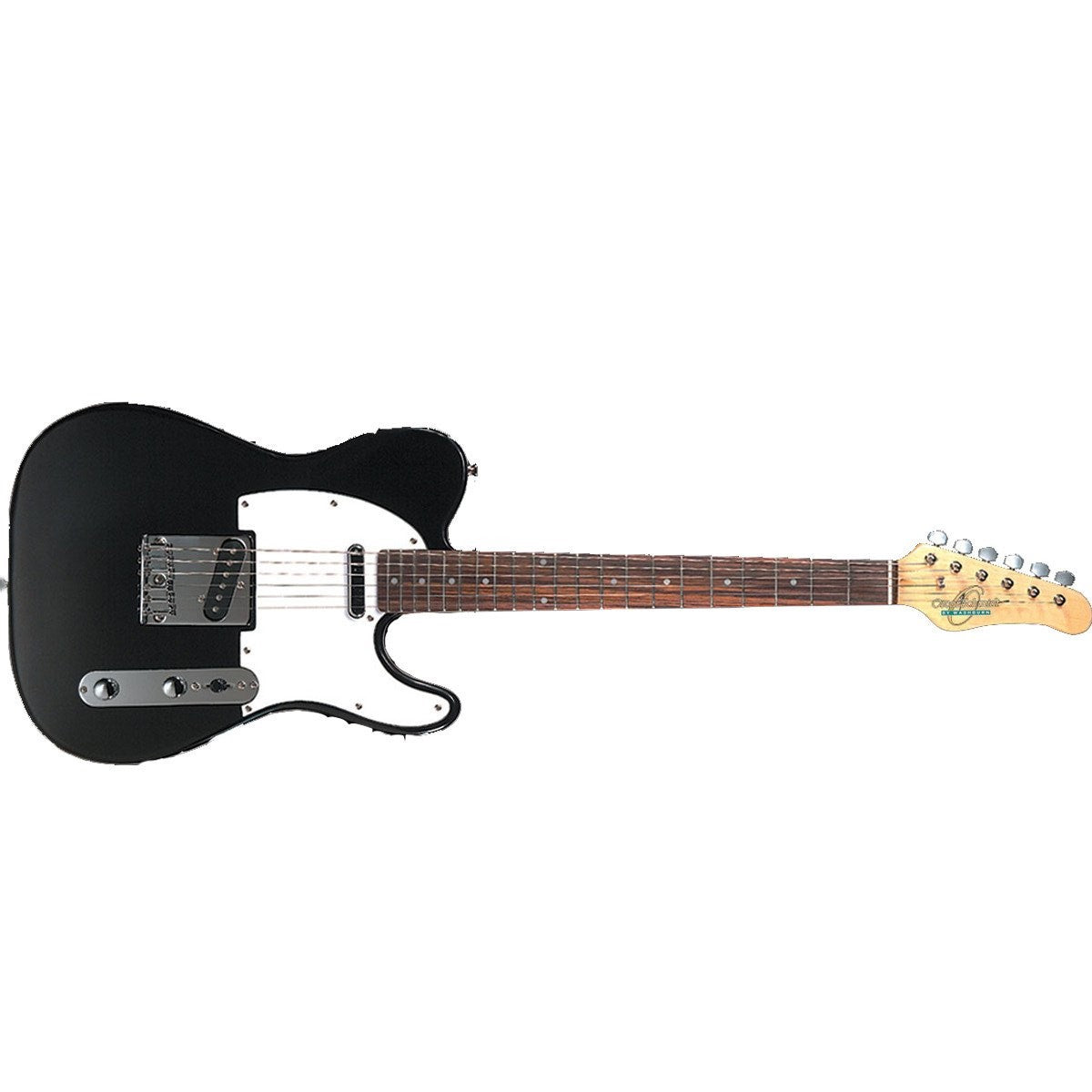 Oscar Schmidt Single Cutaway Electric Guitar, Black