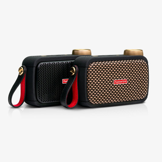 Positive Grid Spark GO Black Ultra-Portable Smart Guitar Amp And Bluetooth Speaker