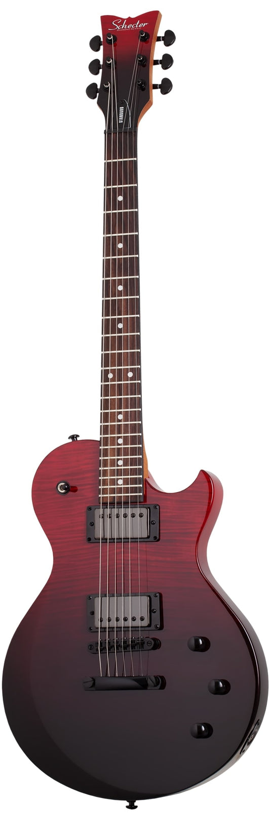 Schecter Solo-II Standard Electric Guitar in Blood Burst