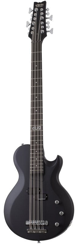 Schecter dUg Pinnick DP-12 12 String Bass in Satin Black