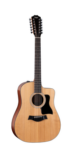 Taylor Guitars 150ce 12 String Dreadnought Sapele/Spruce Electric Acoustic Guitar with Gigbag