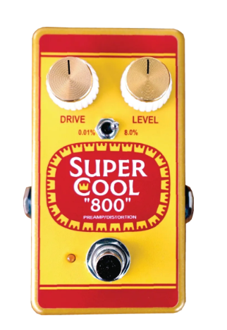 Supercool Pedals 800 Preamp/Distortion