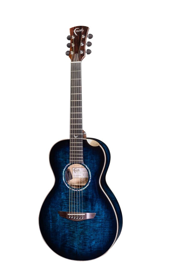 Faith Blue Moon Mercury Scoop Electric / Acoustic Guitar