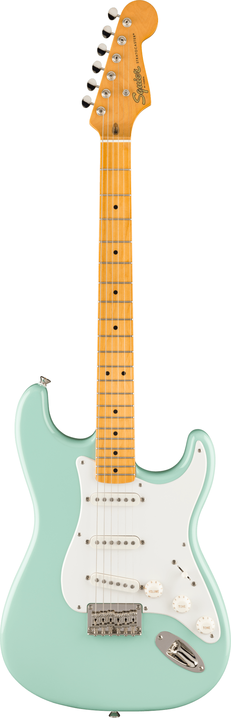 Squier Classic Vibe '50s Stratocaster HT Electric Guitar in Surf Green