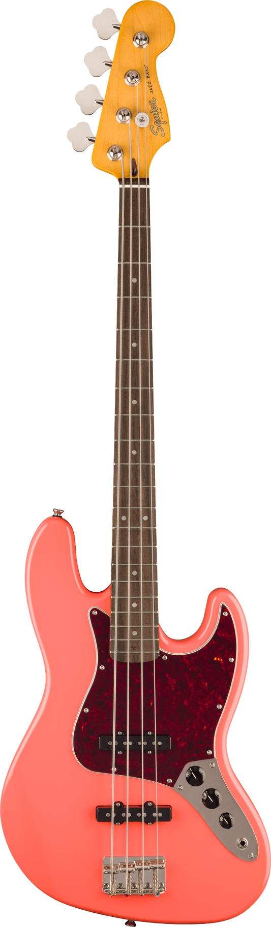 Squier Classic Vibe '60s Jazz Bass In Tahitian Coral