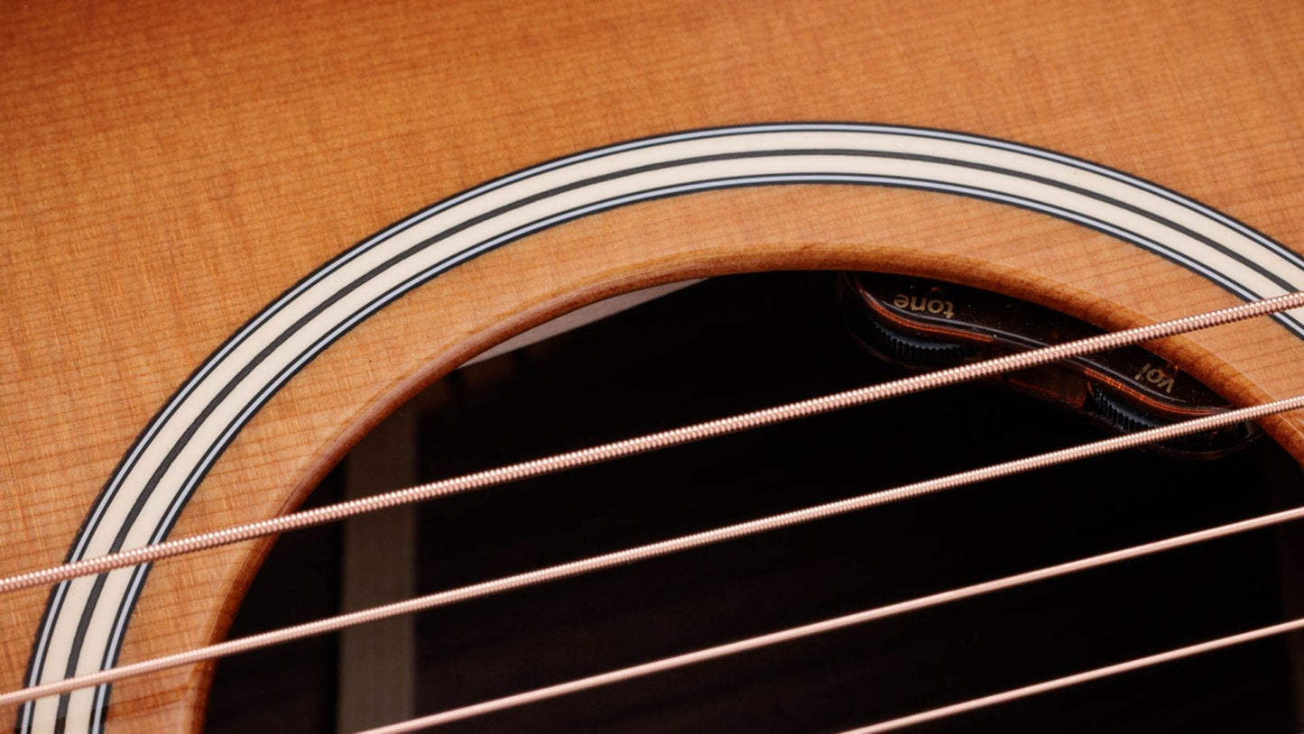 Taylor Gold Label Super Auditorium 714e Electric Acoustic Guitar Sunburst with Firestripe Pickguard to Order