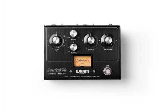 Warm Audio WA-76P All-Analog Transformer-Balanced FET Compressor Pedal