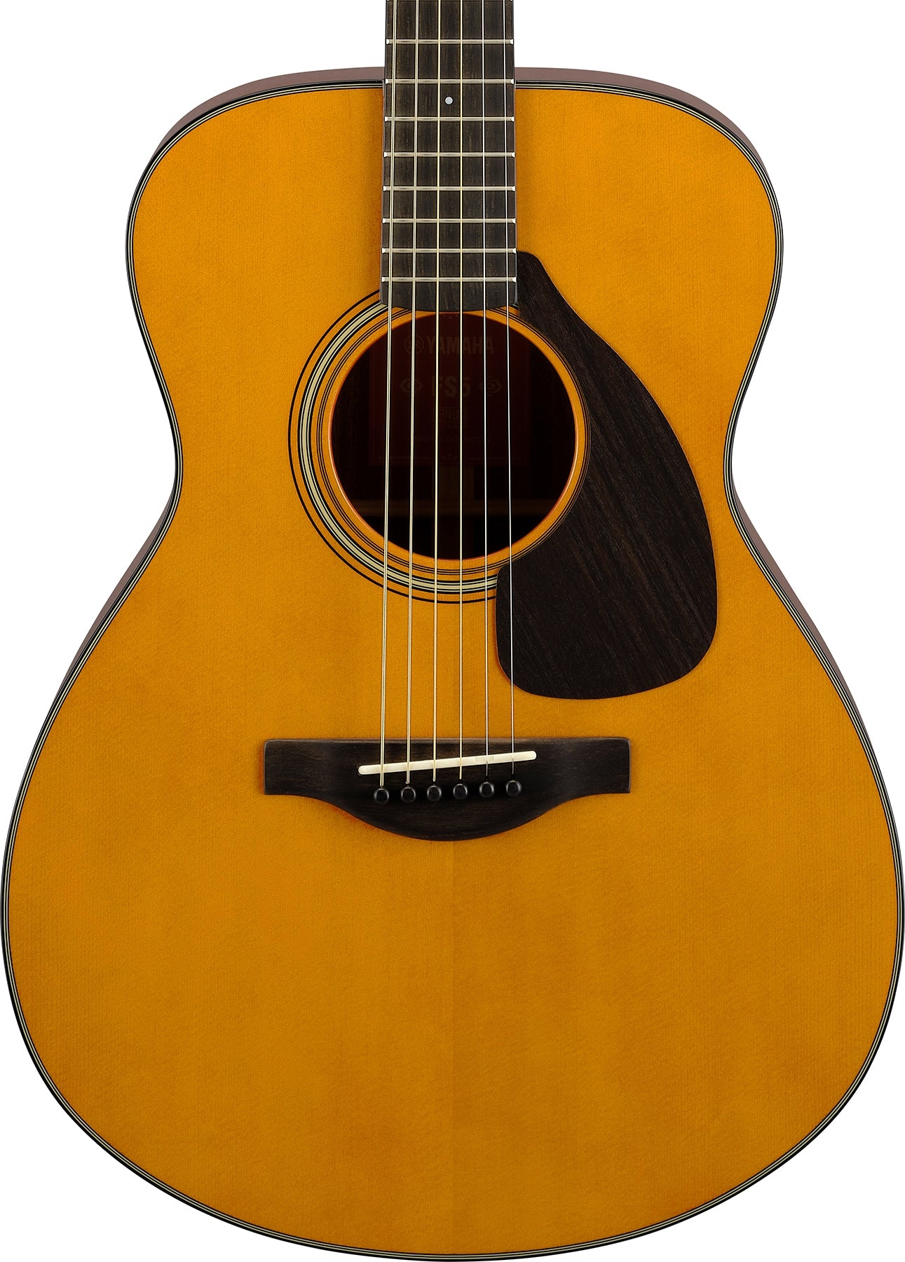 Yamaha FS5 II Red Label Gloss Concert-Style Acoustic Guitar with Case - Natural
