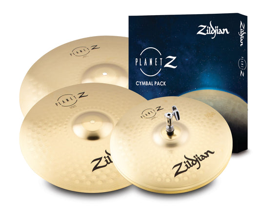 Zildjian ZP4PK Complete Cymbal Pack: 14" HiHat•16" Crash•20" Ride