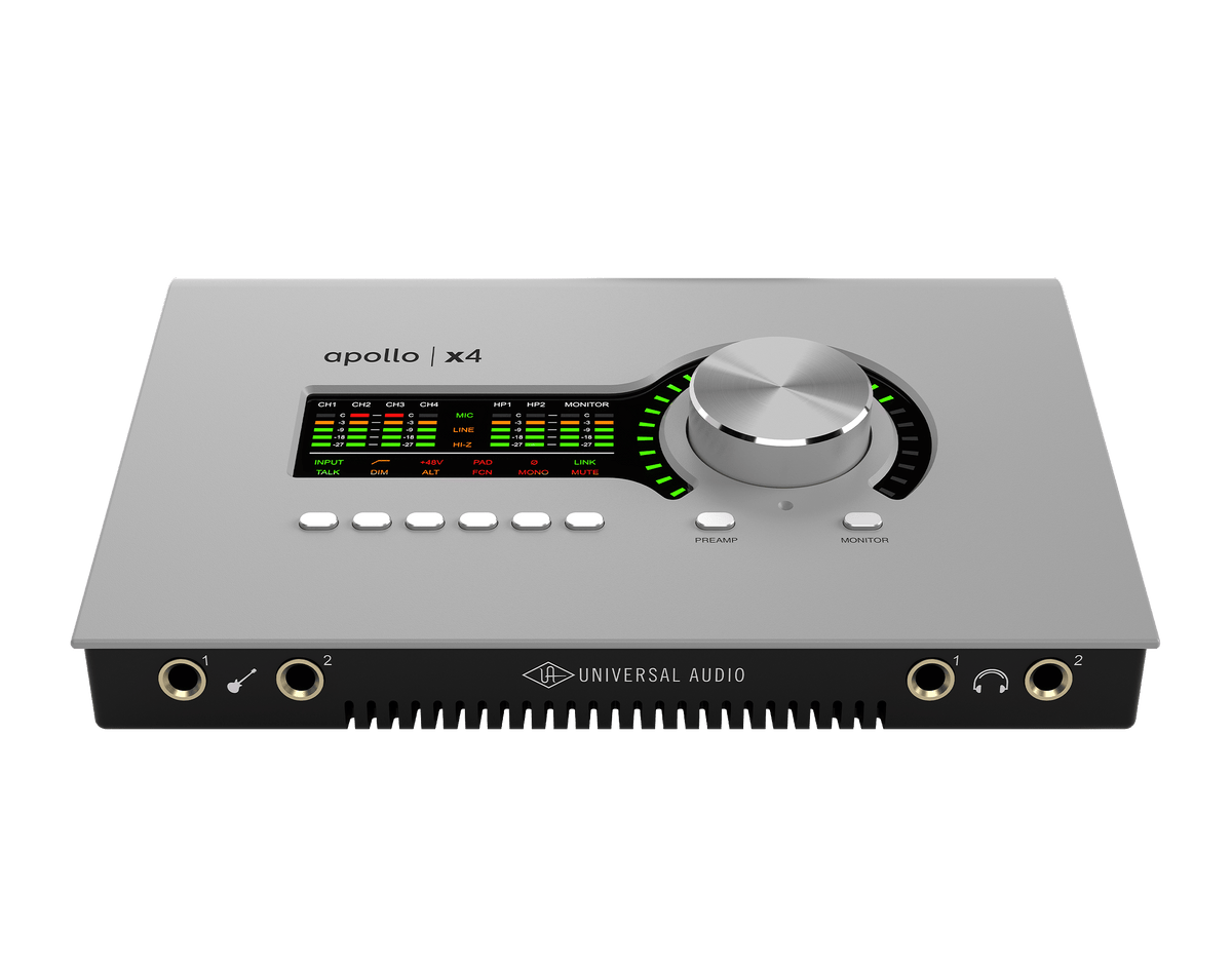 Universal Audio Apollo x4 Gen 2 Thunderbolt Audio Interface (Essentials+ / UAD Analog Classics)