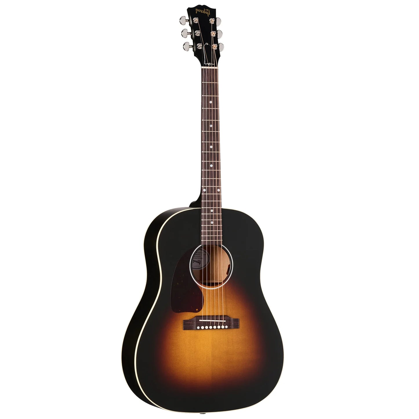 Gibson J-45 Special Lefty Electric/ Acoustic Guitar with Softshell Case - Satin Vintage Sunburst