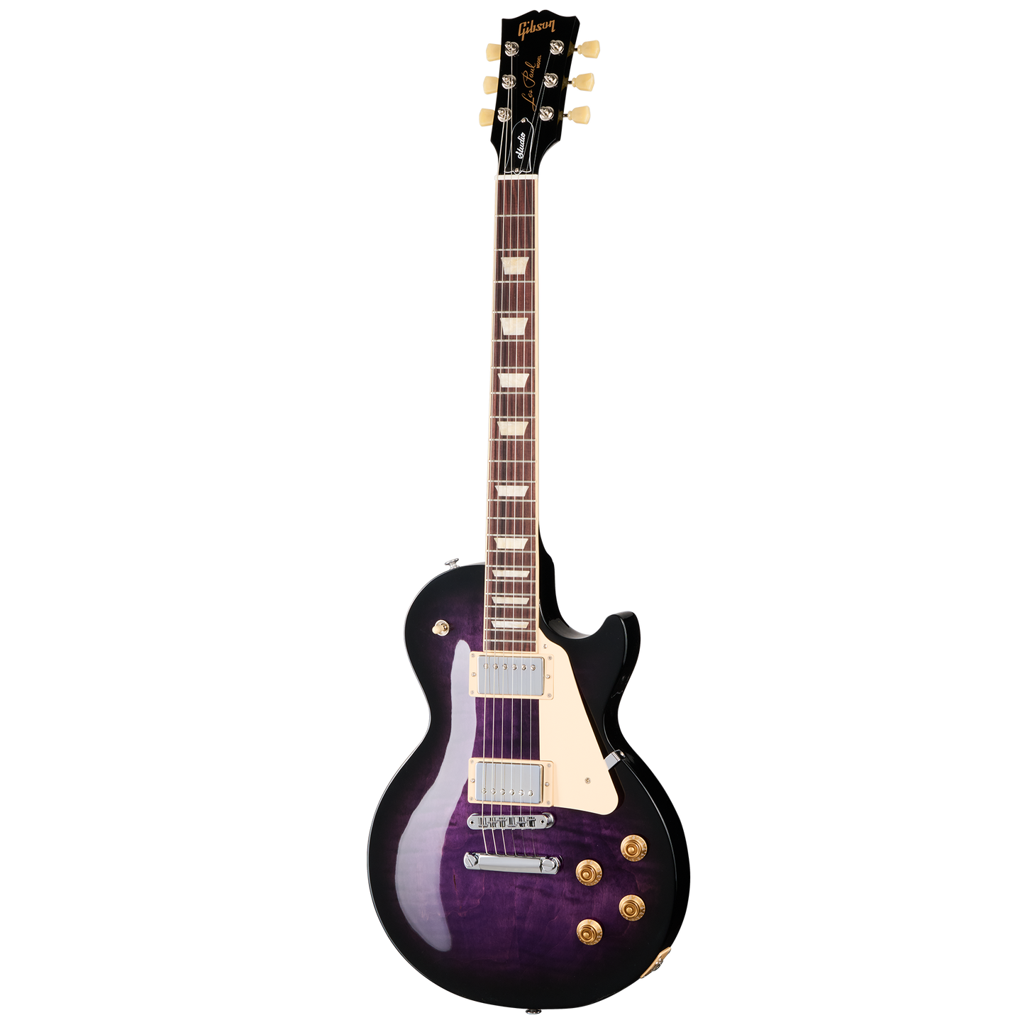 Gibson Les Paul Studio Figured Top Dark Purple Burst USA Exclusive. Available for order.