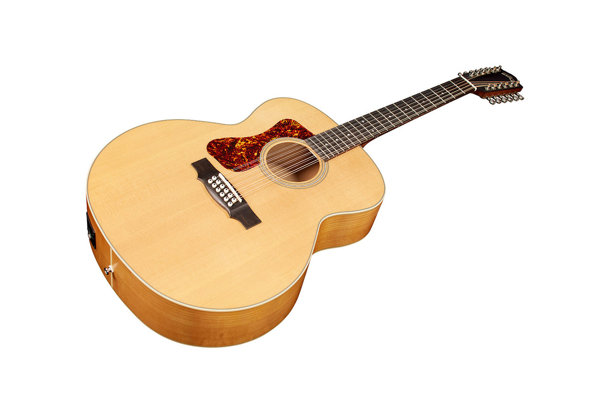 Guild F-2512E LH Maple Jumbo 12-string Lefty Electric Acoustic Guitar – view 2