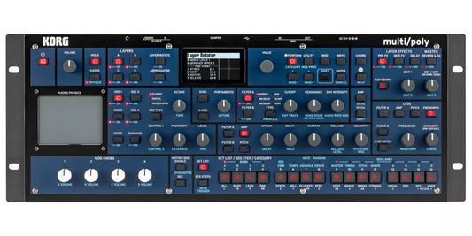 Korg Multi/Poly Module Analog Modeling Synthesizer