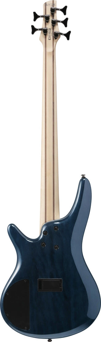 Ibanez SR Standard 5-String Electric Bass - Stained Cosmic Blue Starburst