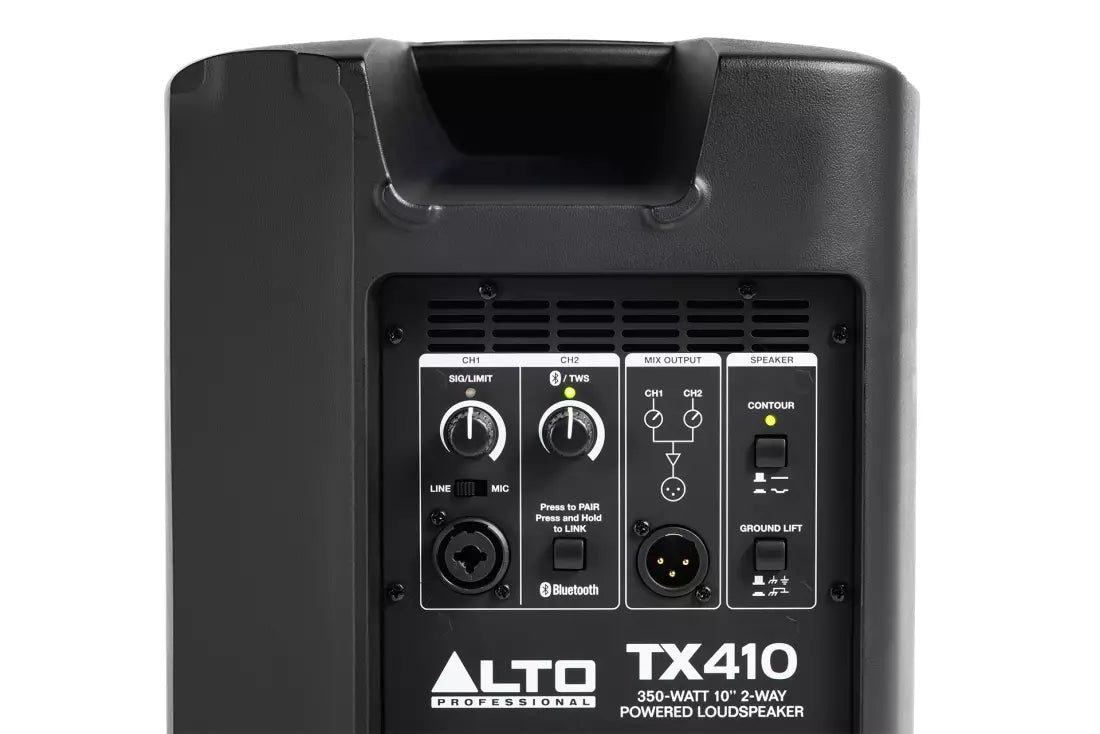 Alto Professional TX410 350W 10-inch Powered Loudspeaker with Bluetooth