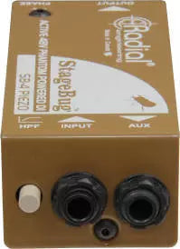 Radial SB-4 Piezo - Active DI for Piezo Pickups (w/Phantom Power)