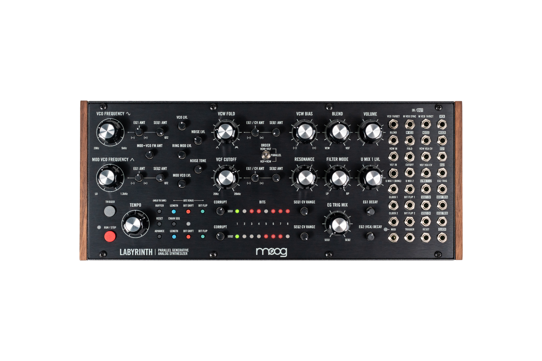 MOOG LABYRINTH | Semi-Modular Parallel Generative Analog Synthesizer