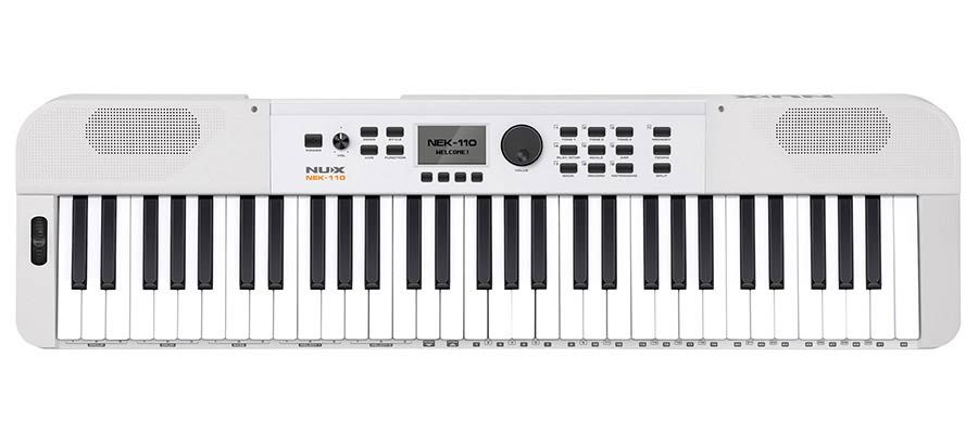 NUX NEK-110 portable keyboard in White