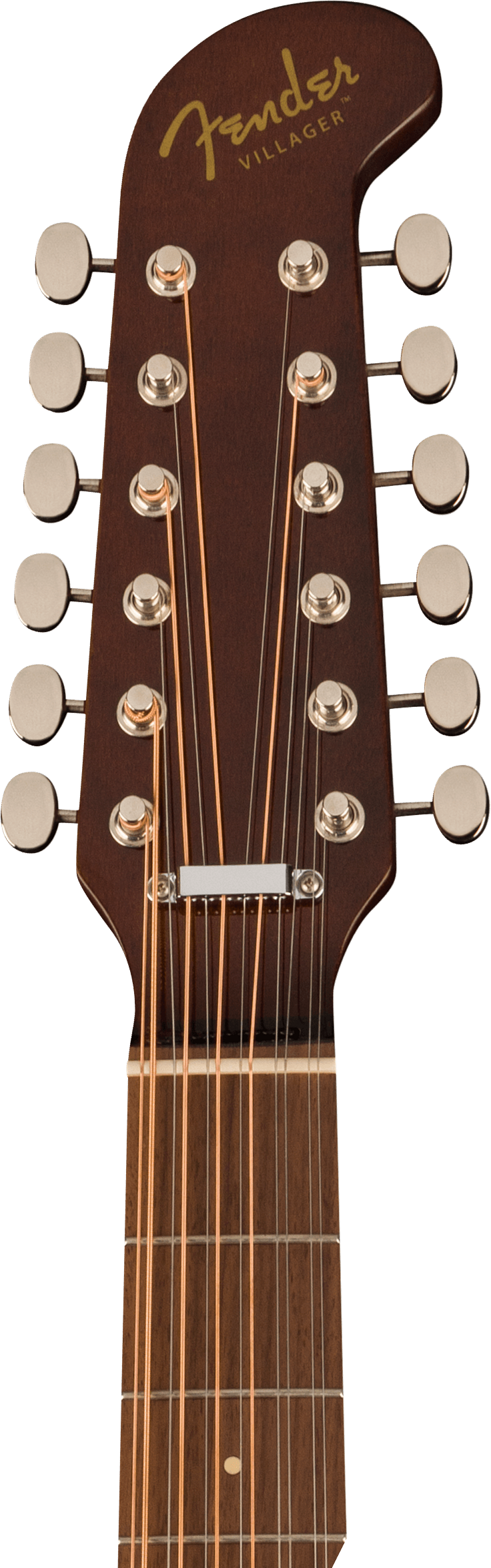Fender Villager™ 12-String Electric Acoustic Guitar in Aged Natural Finish