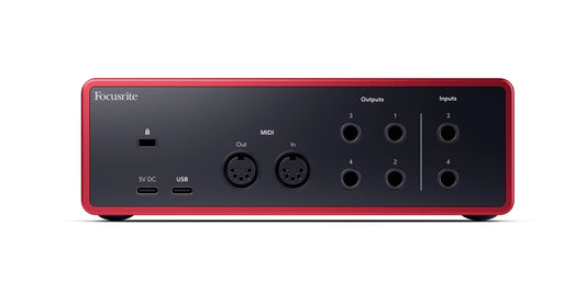 Focusrite Scarlett 4i4 4th Gen Audio Interface