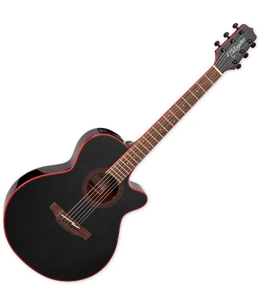 Takamine GF49CE-CB 6 String RH GF50 Series Electric Acoustic Guitar in Cosmic Black Sparkle
