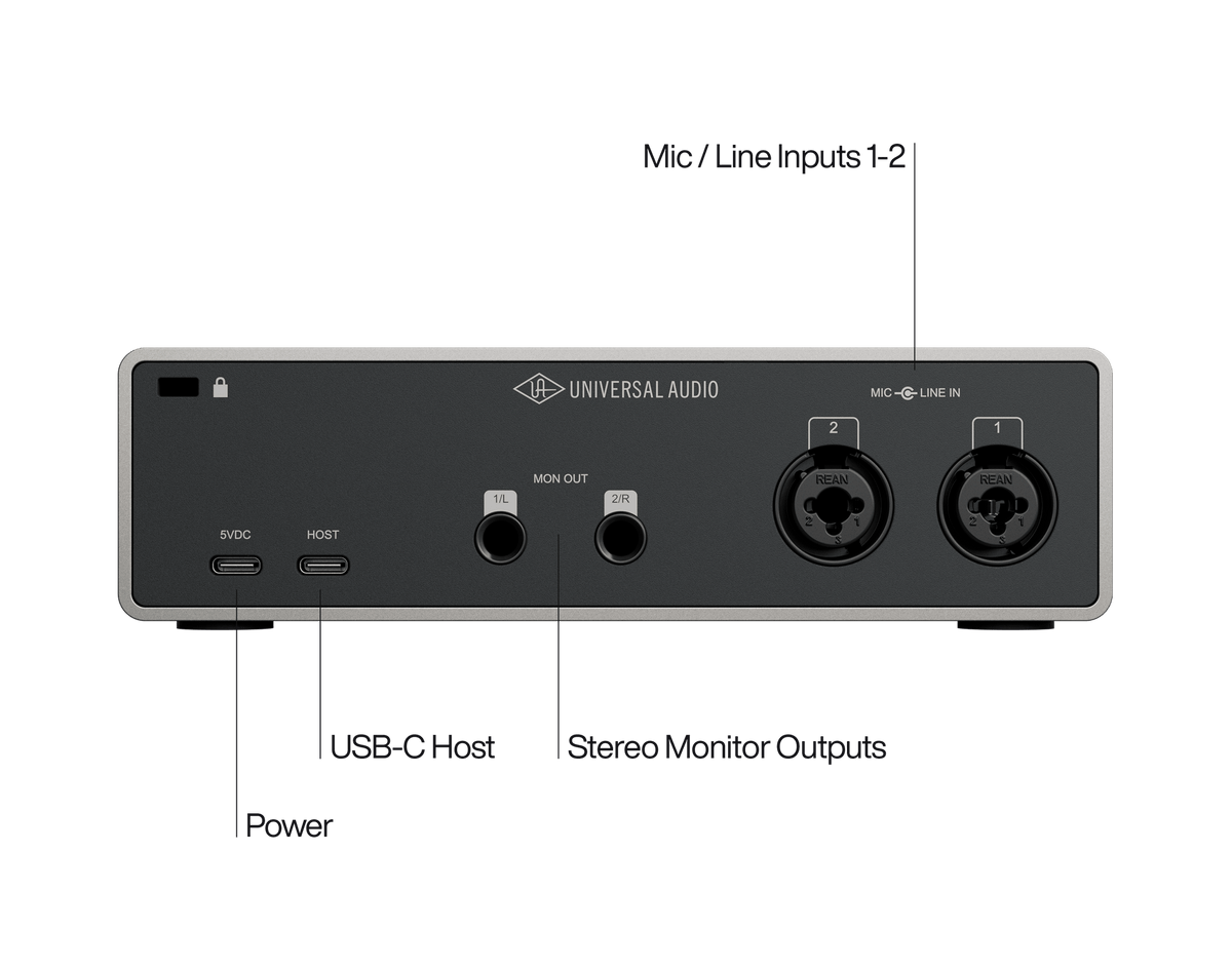 Universal Audio Volt 2 Gen 2, Smart Display detail