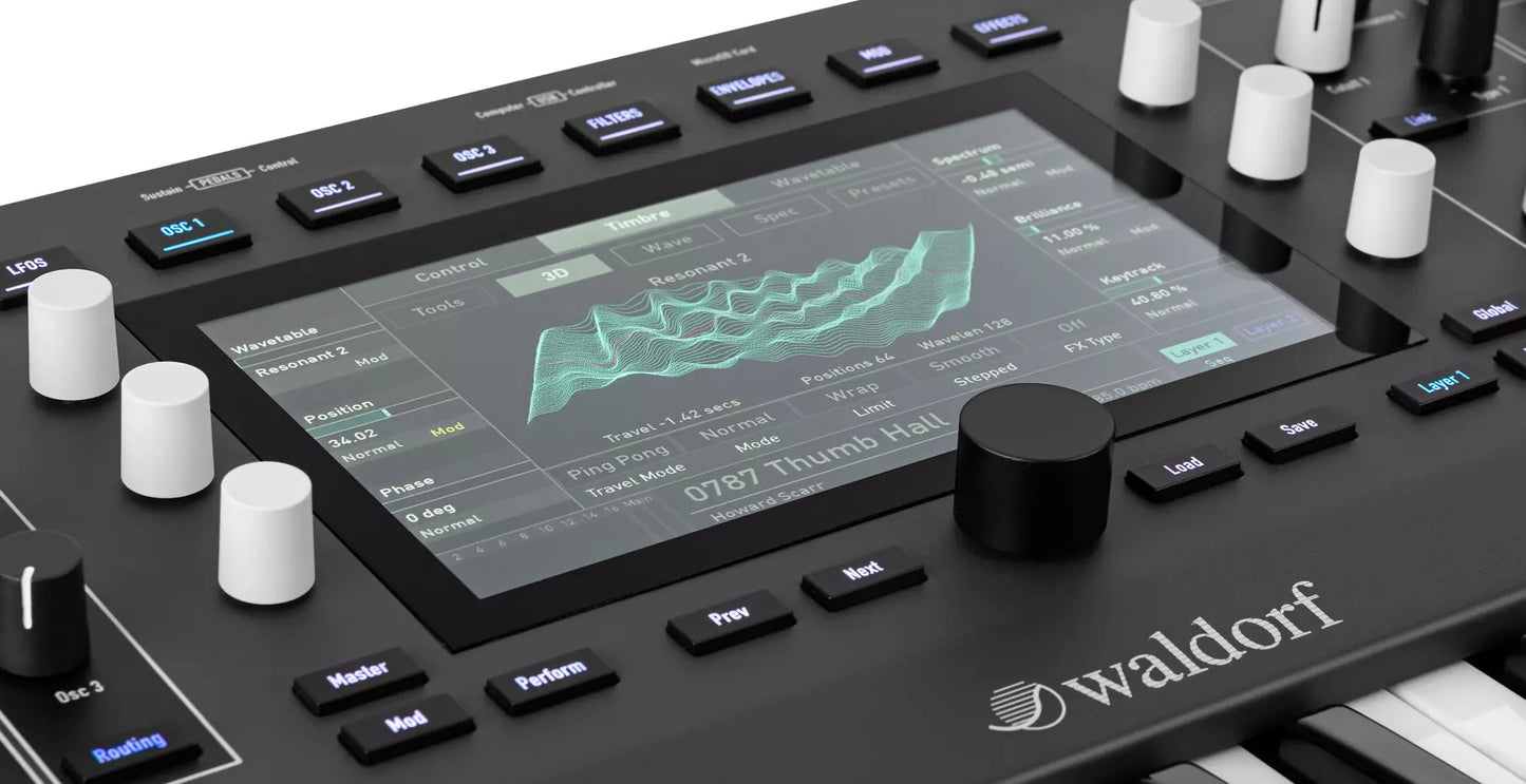 Waldorf Iridium 16 Voice Polyphonic Keyboard