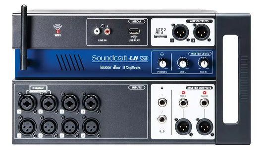 Soundcraft Ui-12 Compact 12 Input Mixing System