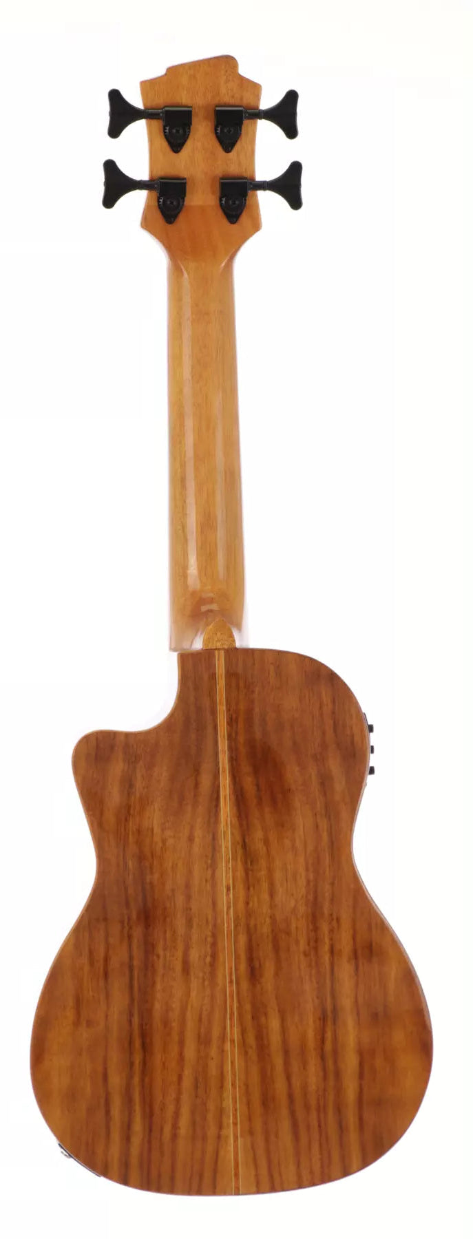 Denver Acacia Fretless Bass Ukulele with Gig Bag