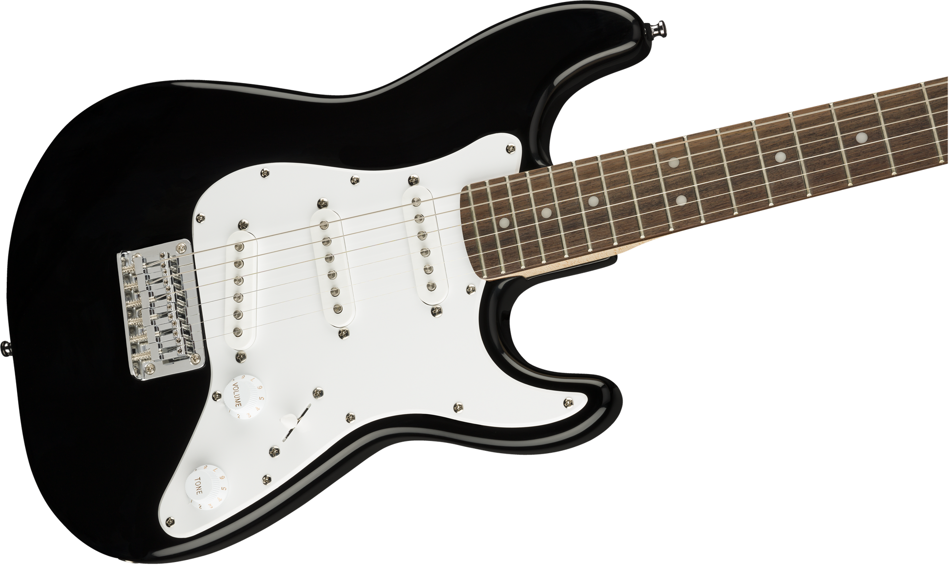 Squier Mini Stratocaster Electric Guitar in Black