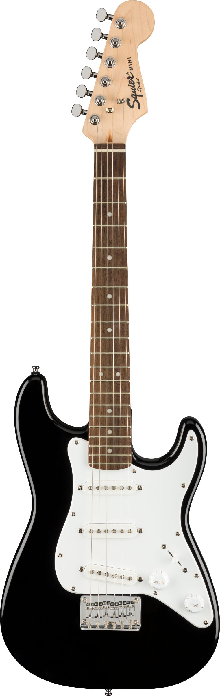 Squier Mini Stratocaster Electric Guitar in Black