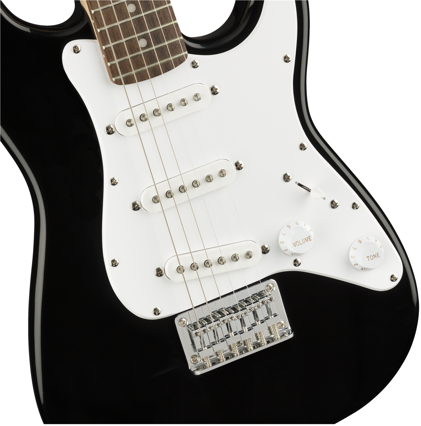 Squier Mini Stratocaster Electric Guitar in Black