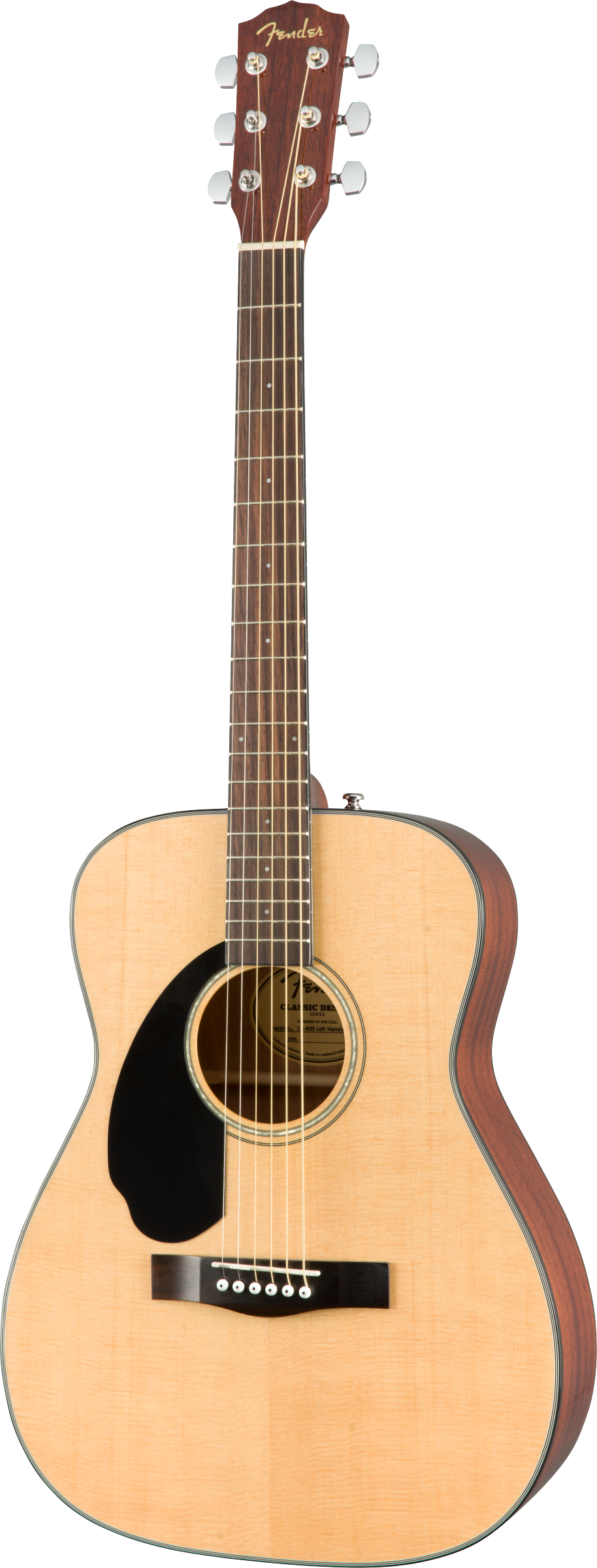 Fender CD-60S Lefty Dreadnought in Natural