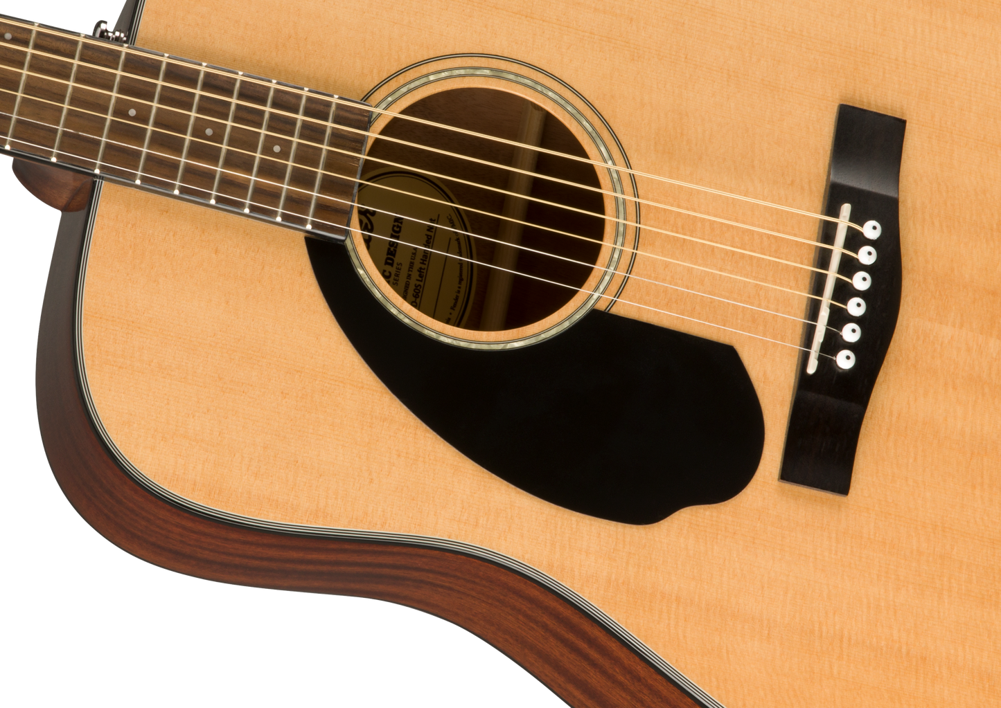 Fender CD-60S Lefty Dreadnought in Natural